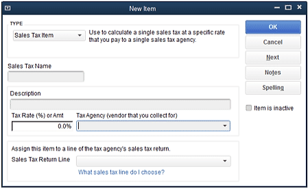 quickbooks for mac sales tax not working